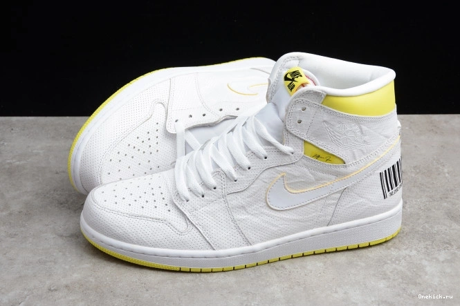 One Kick Flight Jordan 1 OG 555088-170 Air Class High Retro First 0809